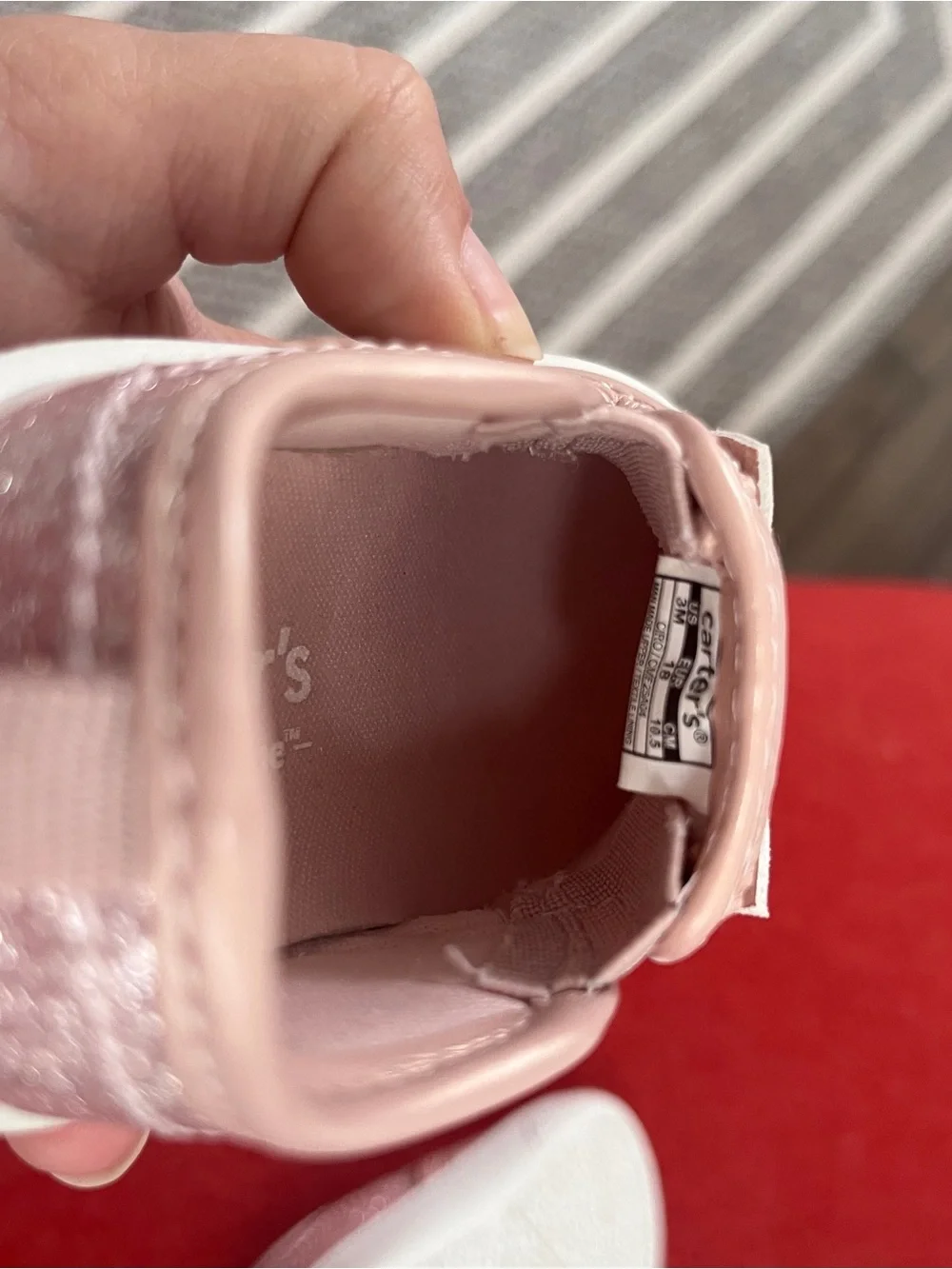 Carter's Pink Slip-On Toddler Shoes with Cat Face
